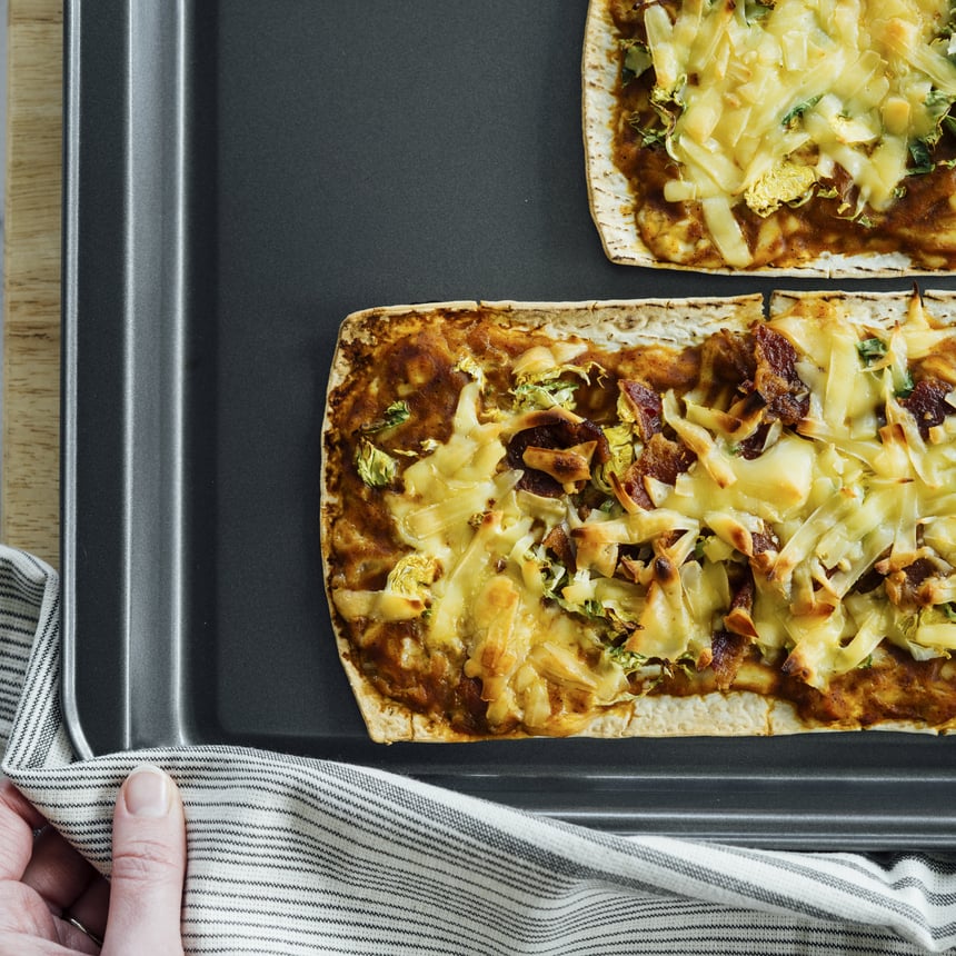 Chipotle Pumpkin and Brussels Sprouts Pizza Step 4