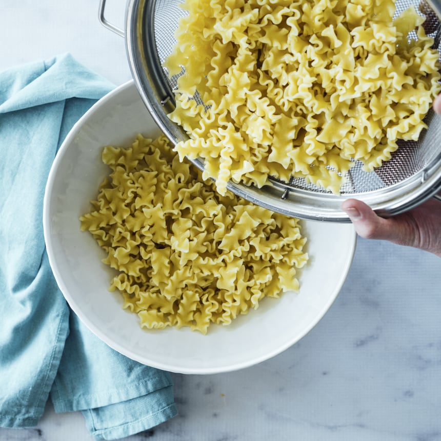 Grilled Corn and Snap Pea Pasta Salad Step 3