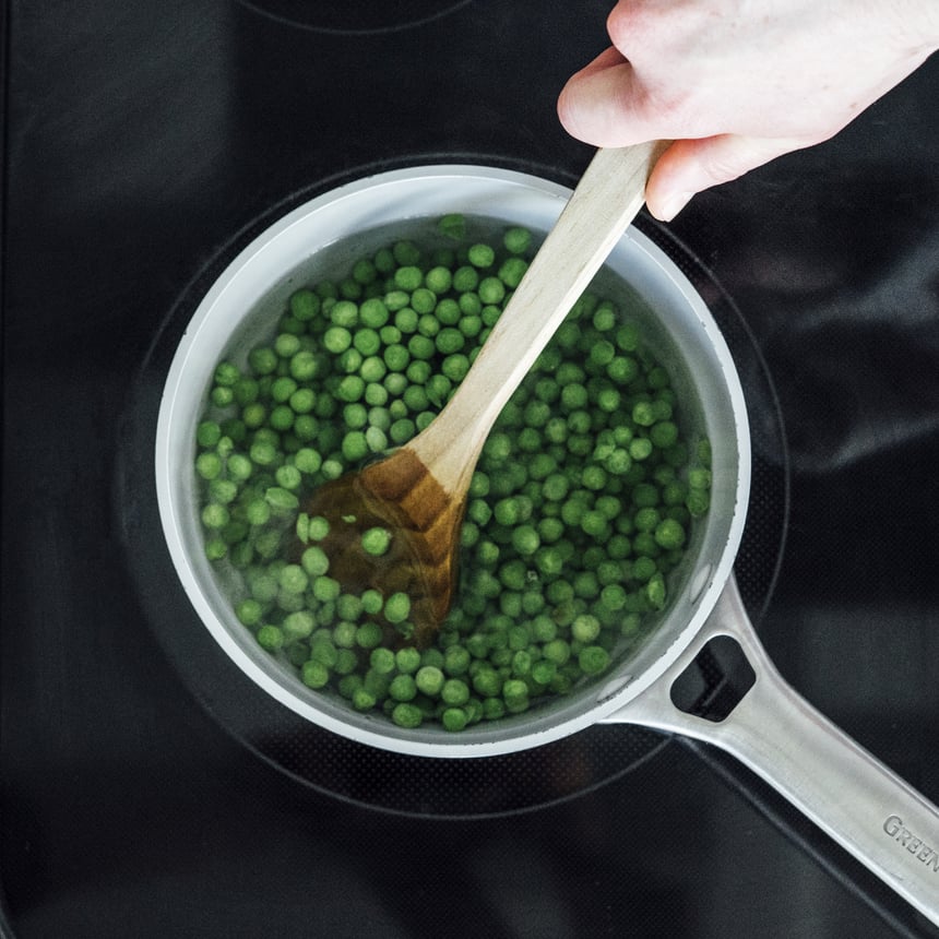 Lemon Herb Potato Salad with Peas Step 3