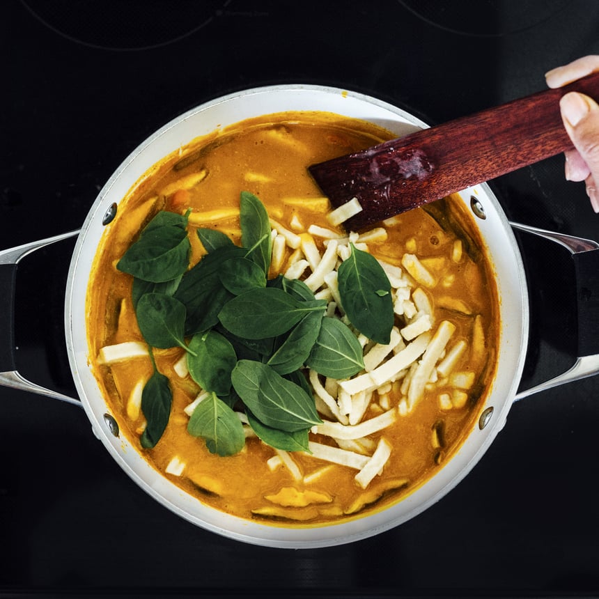 Thai Curry Pumpkin Noodle Soup Step 4