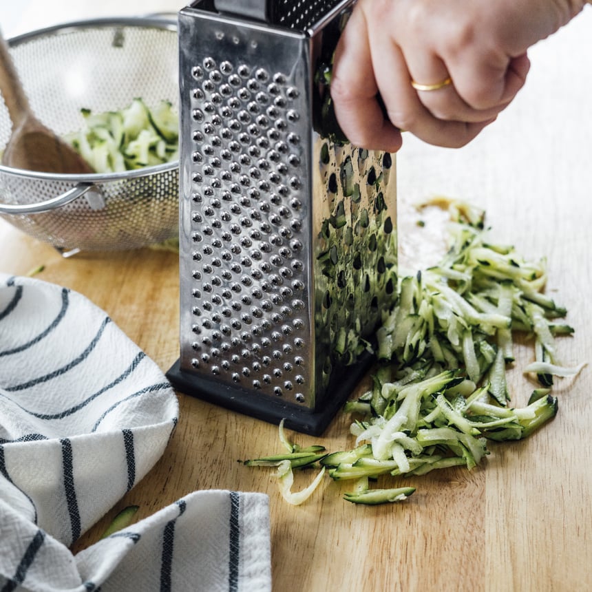 Zucchini Tots with Ranch Step 1