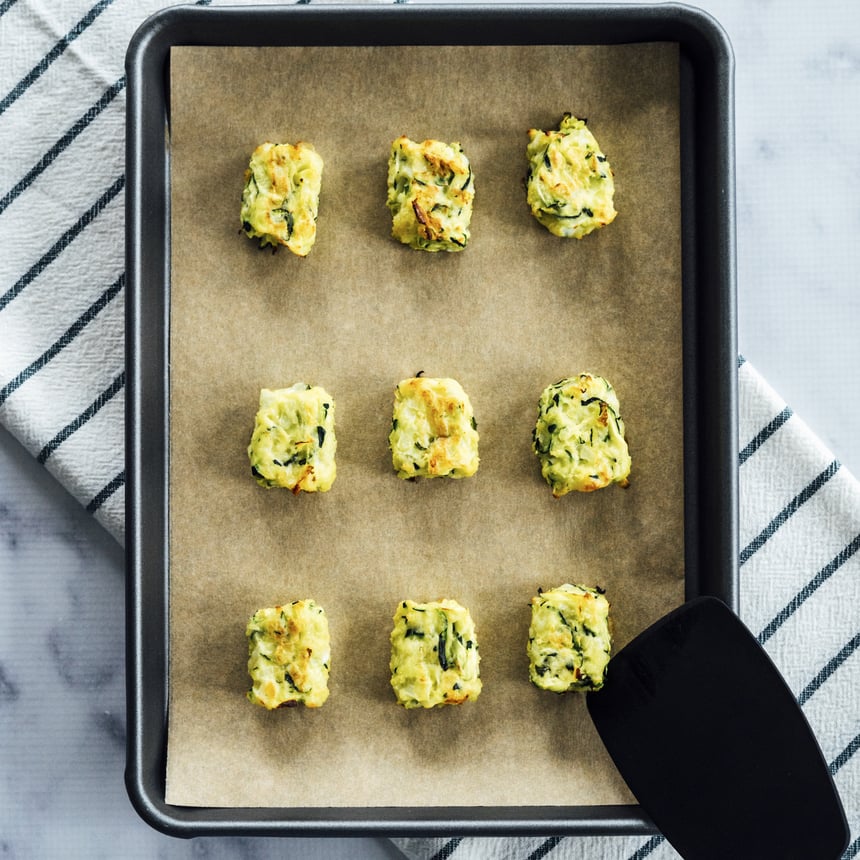 Zucchini Tots with Ranch Step 4