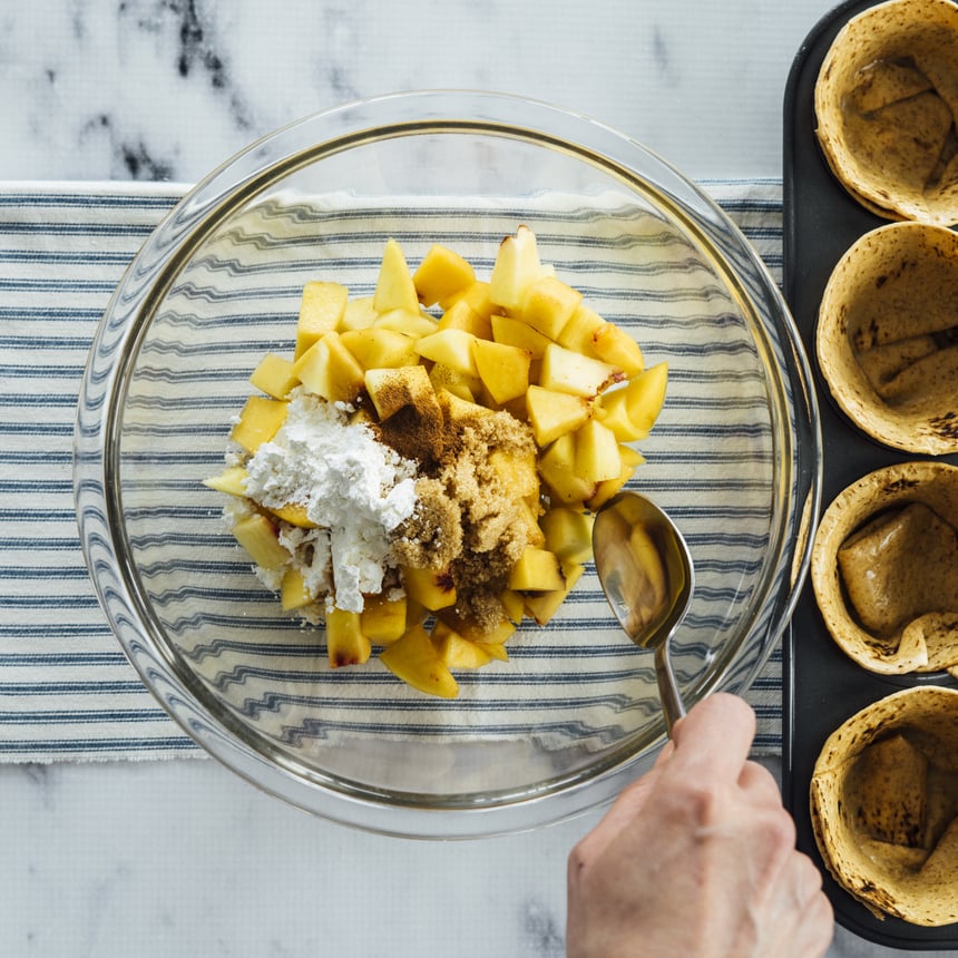 Mini Peach Pies Step 2