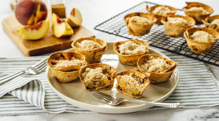 Mini Peach Pies Step Hero