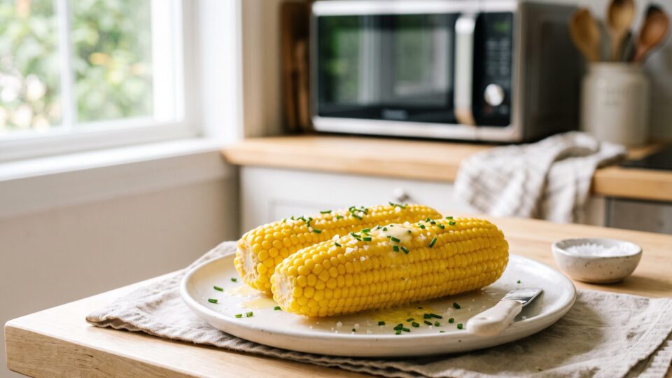 How to Microwave Corn on the Cob