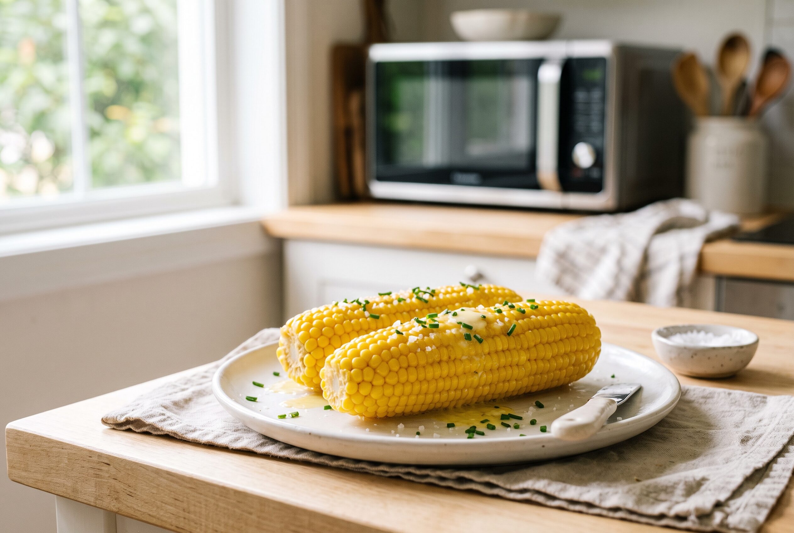 How to Microwave Corn on the Cob